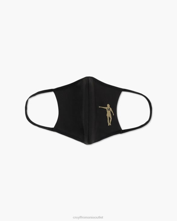 ro Cruyff masca maestro-95% poliester negru/diverse ZBZ01306 unisex mască