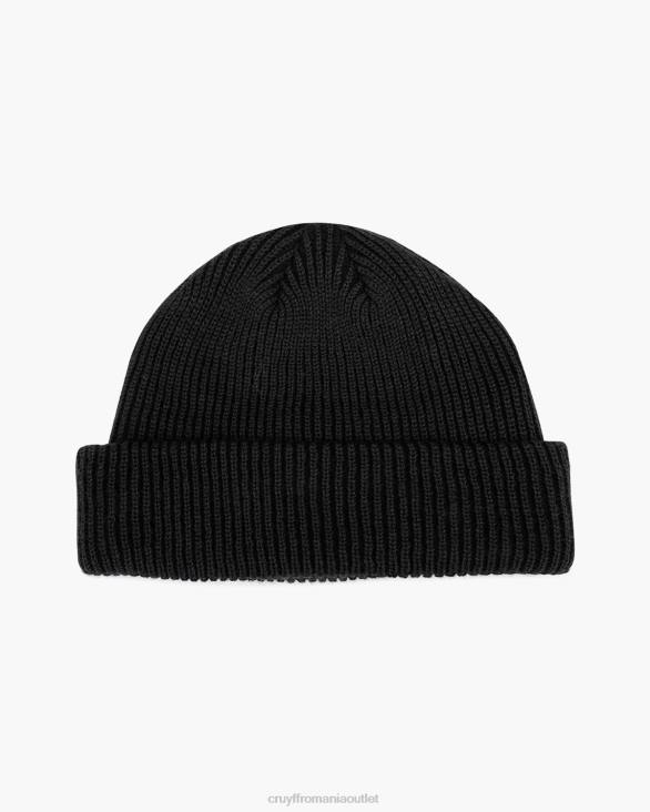 ro Cruyff beanie basco în două tonuri negru ZBZ01263 unisex beanie