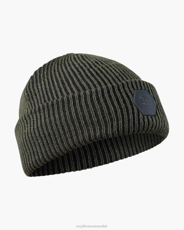 ro Cruyff beanie basco în două tonuri verde ZBZ01264 unisex beanie