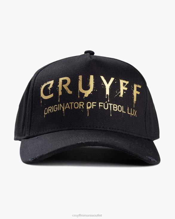 ro Cruyff ulcior de graffiti negru ZBZ01257 unisex capac