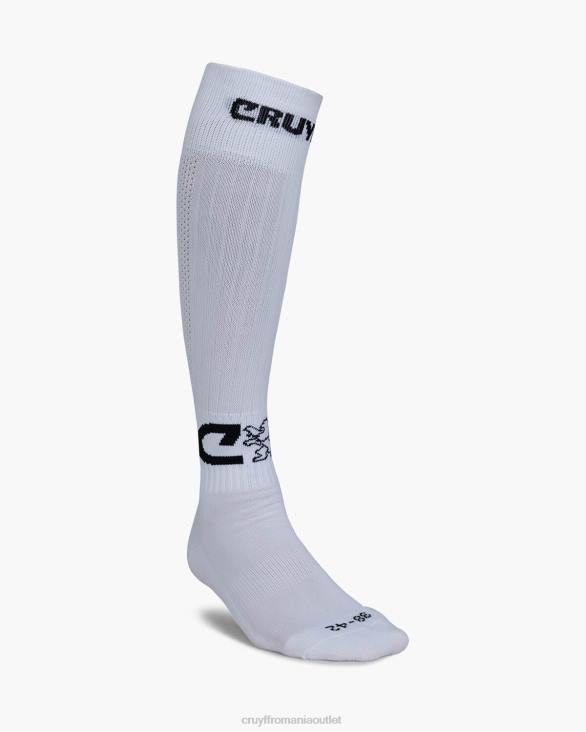 ro Cruyff ciorapi de fotbal alb ZBZ01258 unisex ciorapi