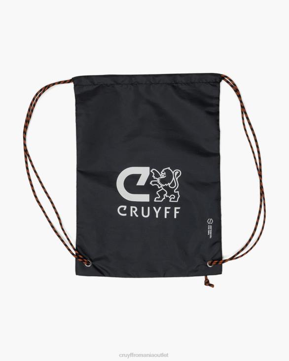 ro Cruyff geanta de sport pentru echipa negru/portocaliu ZBZ01276 unisex saci
