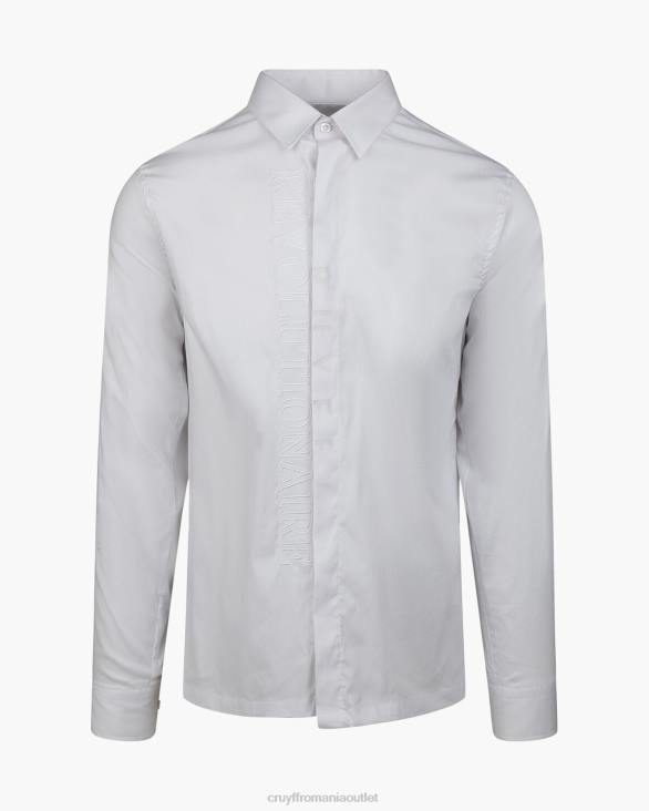 ro Cruyff cămașă Jiron alb ZBZ0447 bărbați cămaşă