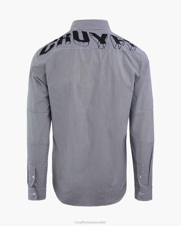 ro Cruyff cămașă bruno verde/alb ZBZ0837 bărbați cămaşă