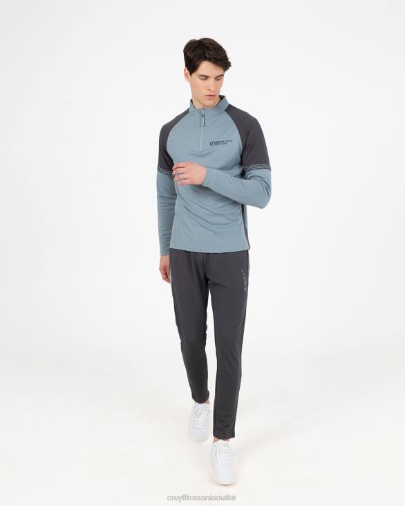 ro Cruyff costum de alunecare albastru gri ZBZ0190 bărbați costume