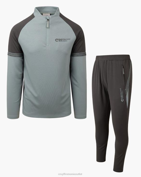 ro Cruyff costum de alunecare albastru gri ZBZ0190 bărbați costume