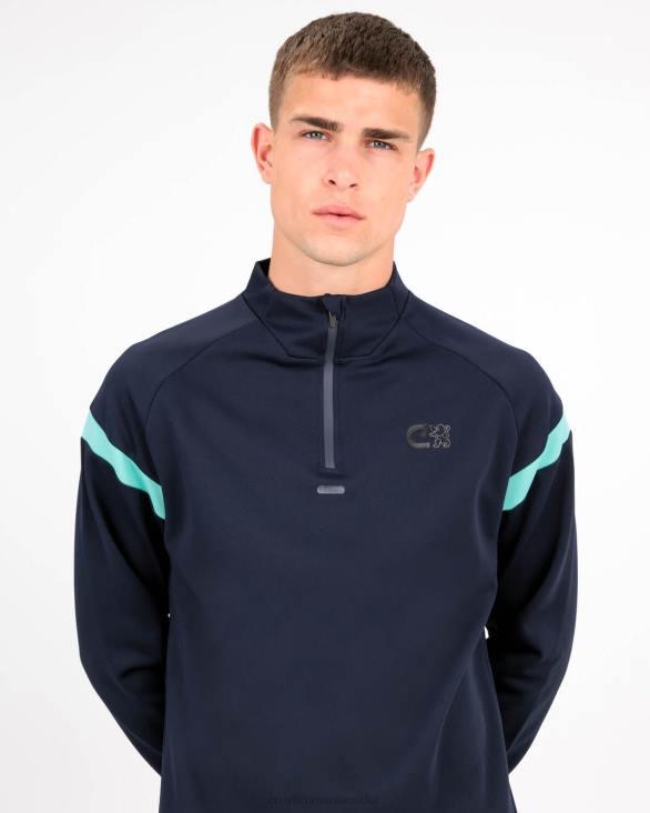 ro Cruyff costum de colț marina ZBZ0411 bărbați costume