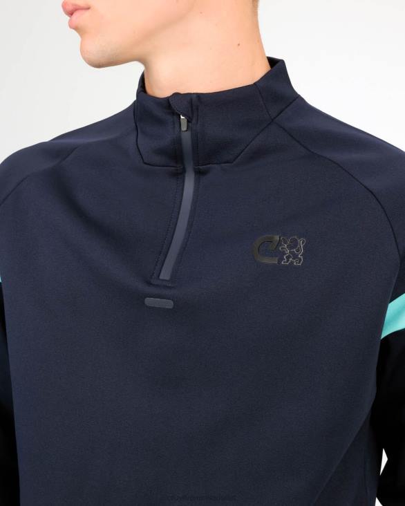 ro Cruyff costum de colț marina ZBZ0411 bărbați costume