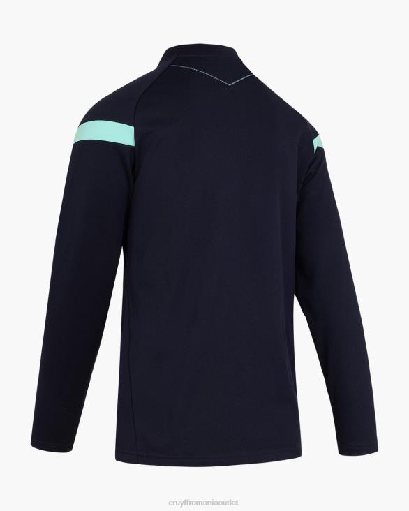 ro Cruyff costum de colț marina ZBZ0411 bărbați costume