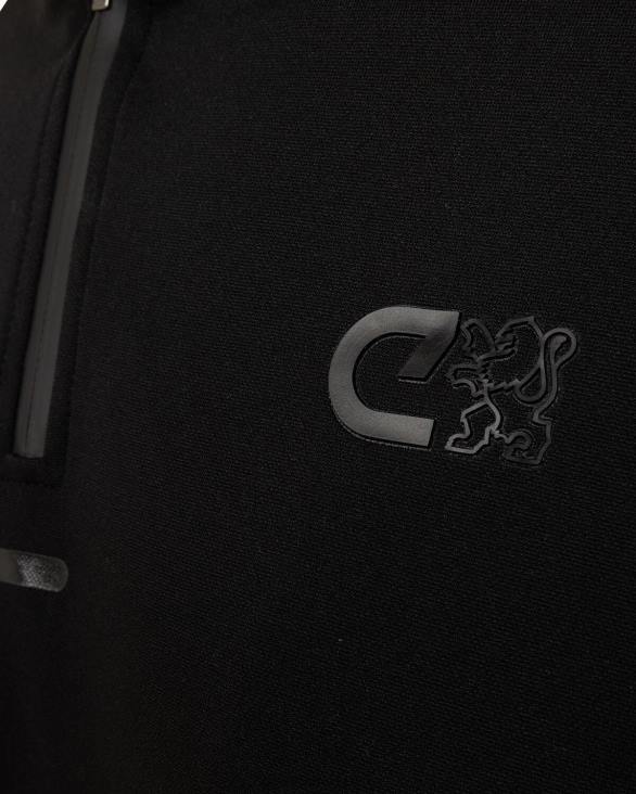 ro Cruyff costum de colț negru/verde ZBZ0409 bărbați costume