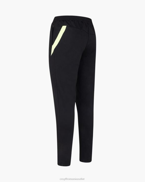 ro Cruyff costum de colț negru/verde ZBZ0409 bărbați costume