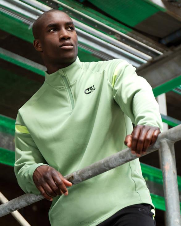 ro Cruyff costum de colț verde ZBZ0410 bărbați costume