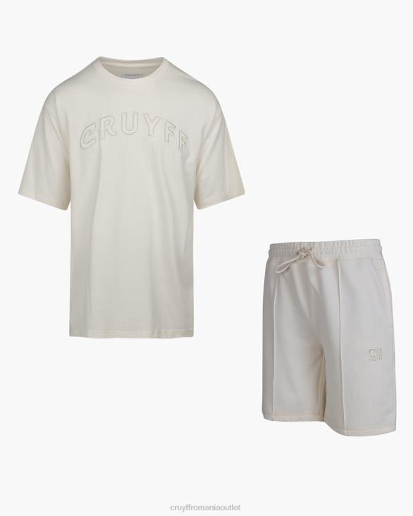 ro Cruyff costum de jogging milo ss alb ZBZ0150 bărbați costume