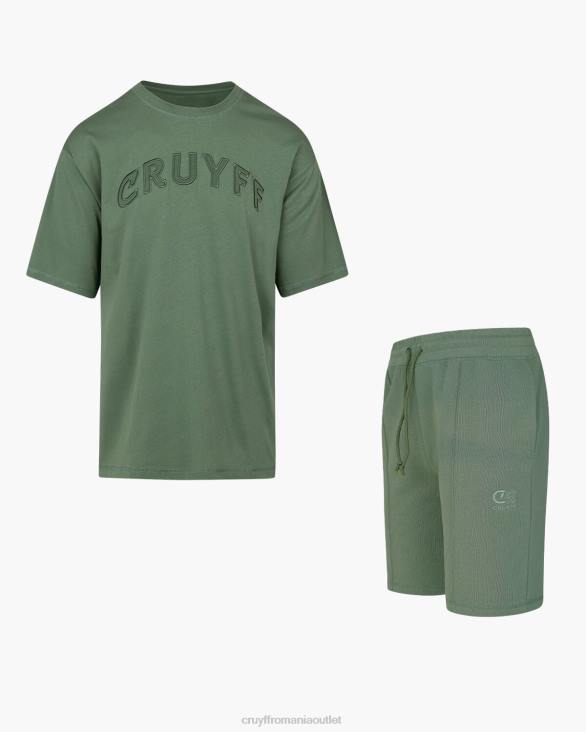 ro Cruyff costum de jogging milo ss verde ZBZ0124 bărbați costume