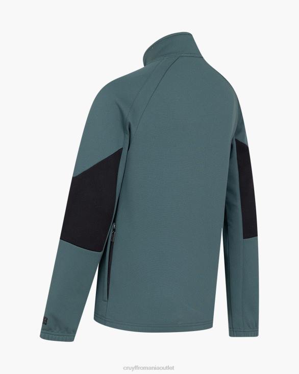 ro Cruyff costum de plumb verde inchis ZBZ01122 bărbați costume