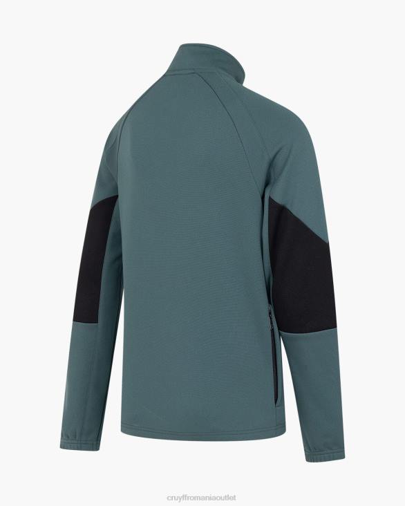 ro Cruyff costum de plumb verde inchis ZBZ01122 bărbați costume