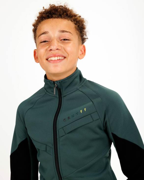 ro Cruyff costum de plumb verde inchis ZBZ01122 bărbați costume