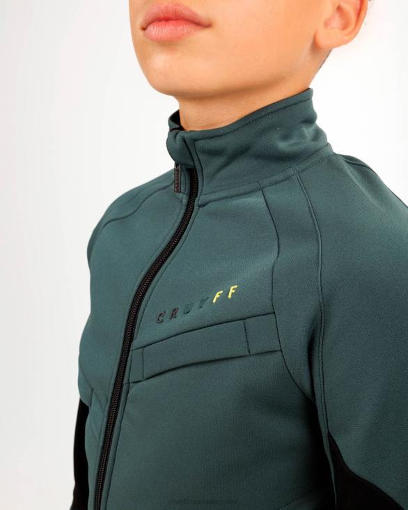 ro Cruyff costum de plumb verde inchis ZBZ01122 bărbați costume