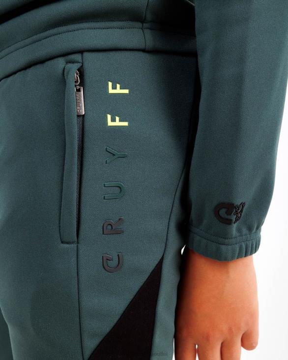 ro Cruyff costum de plumb verde inchis ZBZ01122 bărbați costume