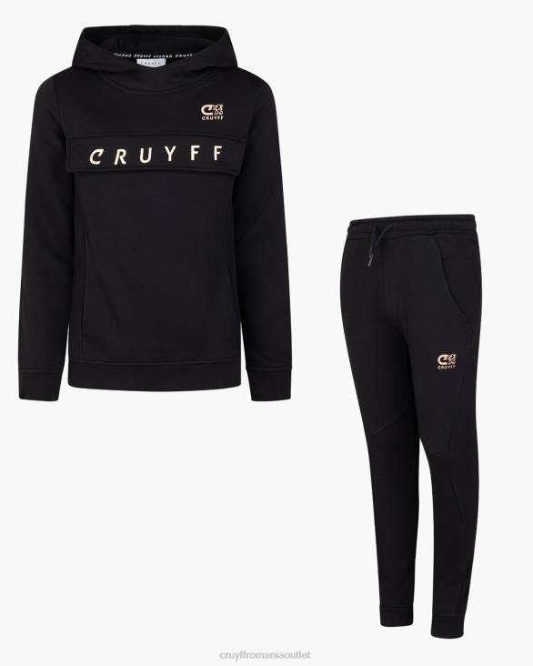 ro Cruyff costum de ranga negru/bronz ZBZ0581 bărbați costume