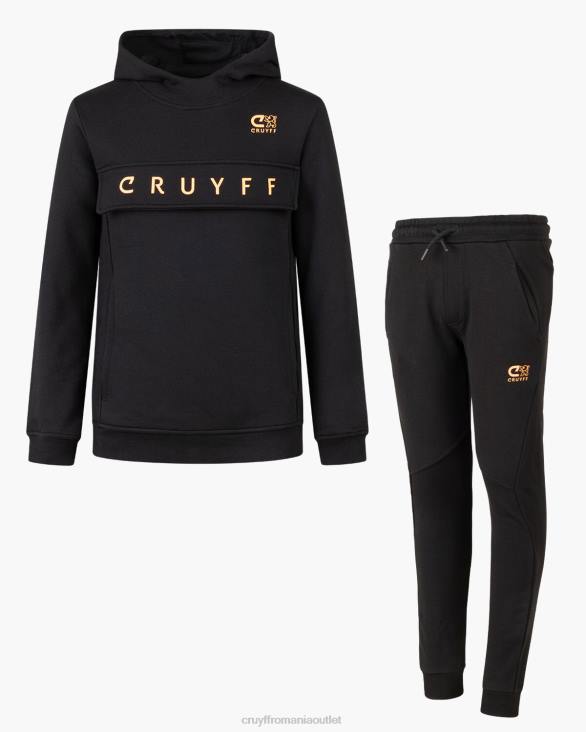 ro Cruyff costum de ranga negru/portocaliu ZBZ0511 bărbați costume