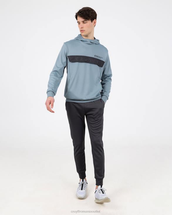 ro Cruyff costum de urlator albastru gri ZBZ0187 bărbați costume