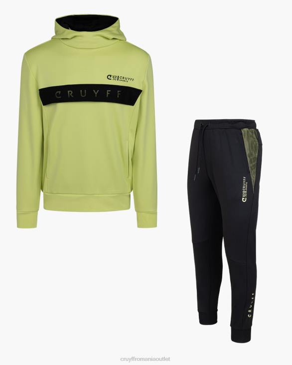 ro Cruyff costum de urlator verde/negru ZBZ0185 bărbați costume