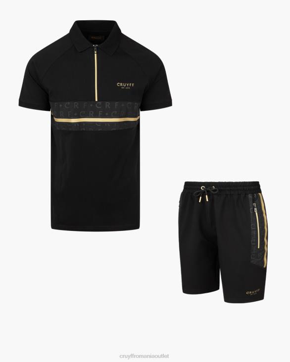 ro Cruyff costum jake negru ZBZ0132 bărbați costume