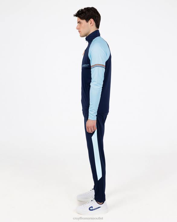 ro Cruyff costum mic albastru regal ZBZ0253 bărbați costume