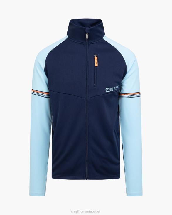 ro Cruyff costum mic albastru regal ZBZ0253 bărbați costume