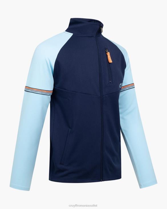 ro Cruyff costum mic albastru regal ZBZ0253 bărbați costume