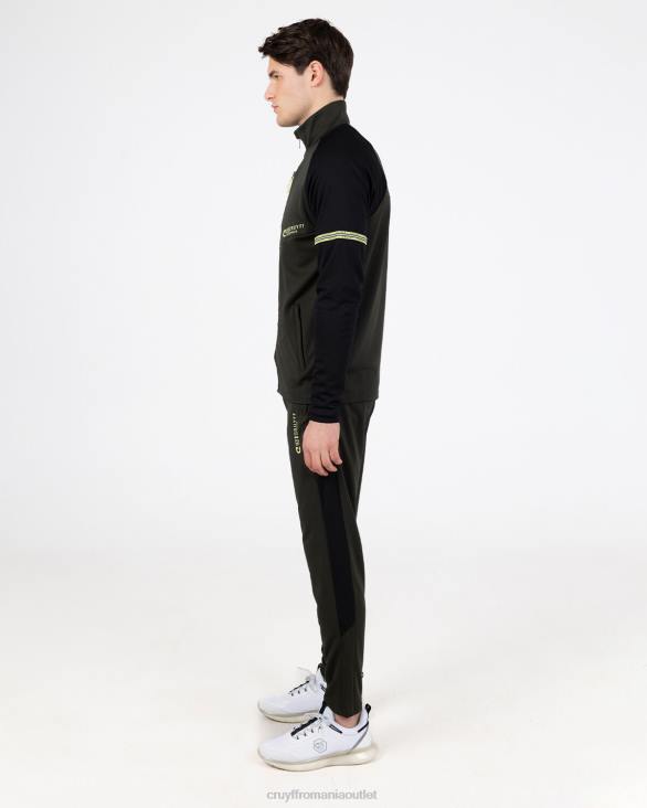 ro Cruyff costum mic verde armată ZBZ0251 bărbați costume