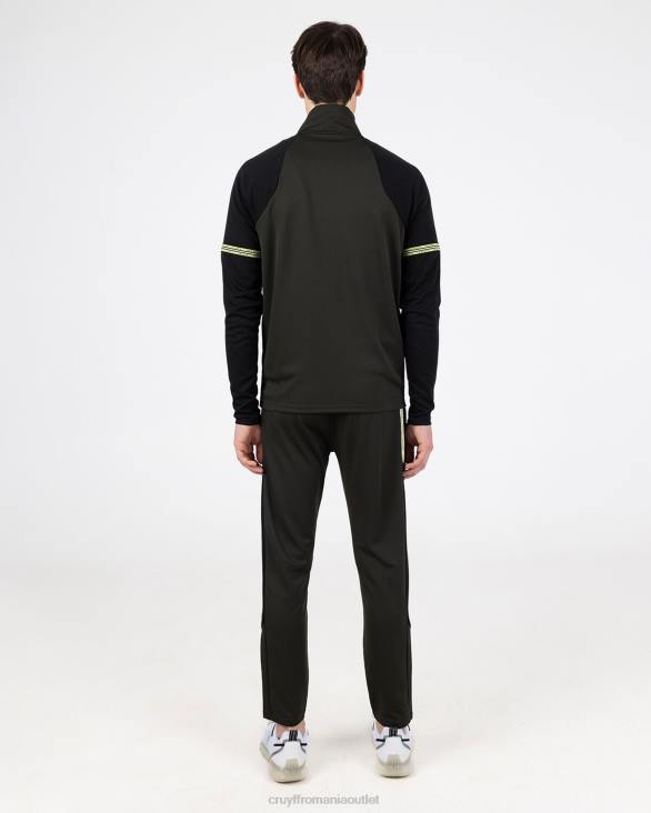 ro Cruyff costum mic verde armată ZBZ0251 bărbați costume