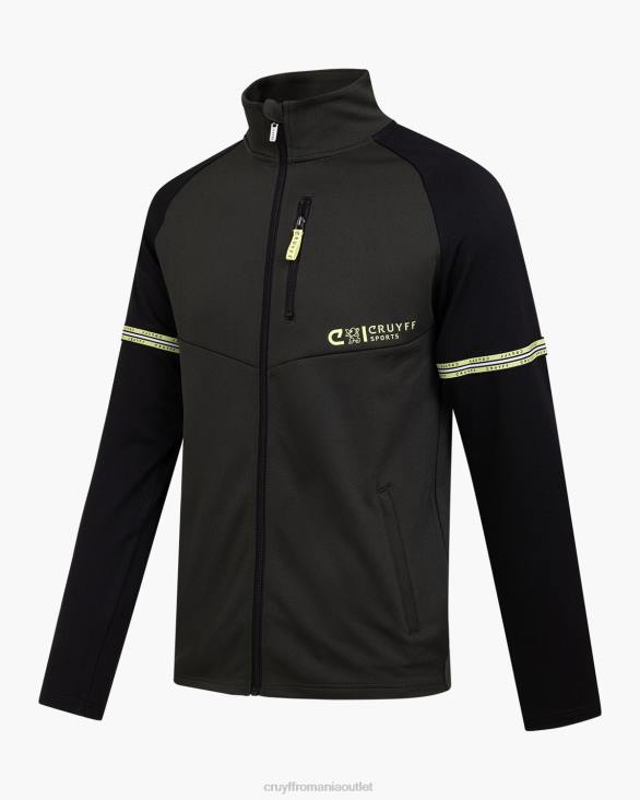 ro Cruyff costum mic verde armată ZBZ0251 bărbați costume