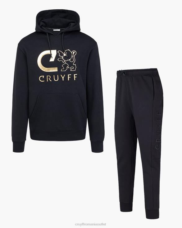 ro Cruyff set jogger raimon negru ZBZ0420 bărbați costume