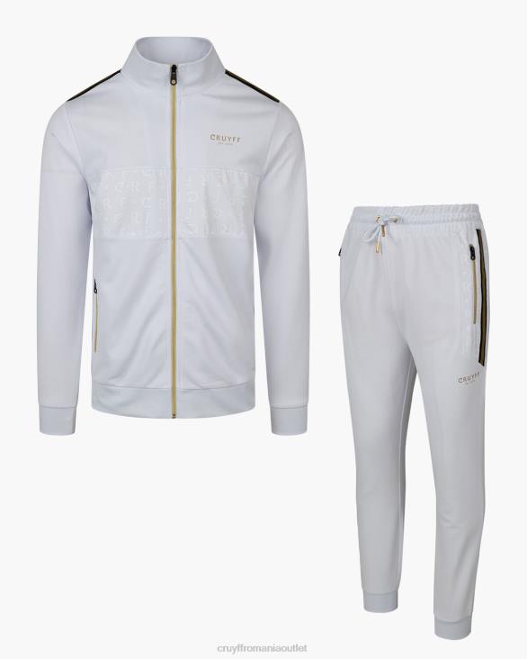 ro Cruyff trening gregory alb ZBZ027 bărbați costume