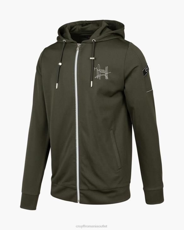 ro Cruyff trening paolo fz verde inchis ZBZ046 bărbați costume