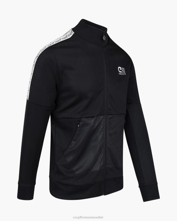 ro Cruyff alvaro track top alb negru ZBZ0933 bărbați sacou
