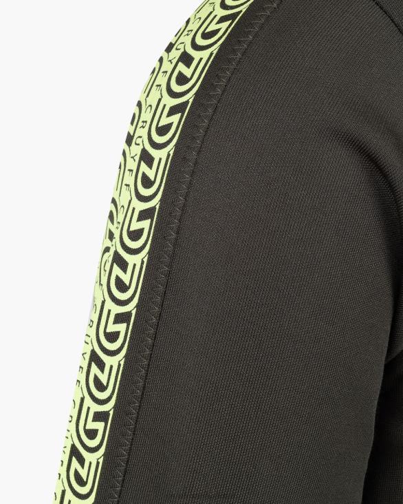 ro Cruyff alvaro track top verde galben ZBZ0932 bărbați sacou