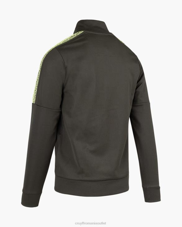 ro Cruyff alvaro track top verde galben ZBZ0932 bărbați sacou