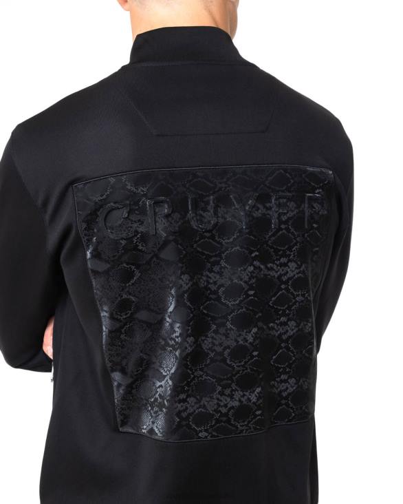 ro Cruyff culebra bomber negru ZBZ0402 bărbați sacou