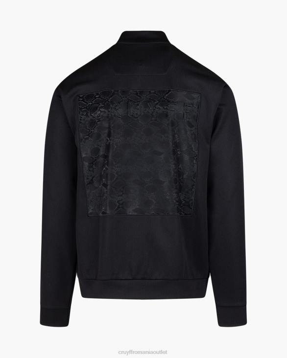 ro Cruyff culebra bomber negru ZBZ0402 bărbați sacou