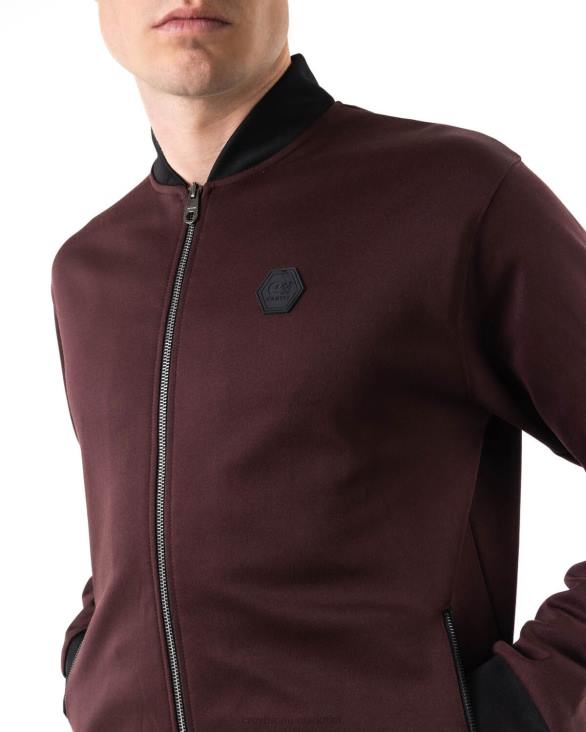 ro Cruyff culebra bomber negru/maro ZBZ0403 bărbați sacou