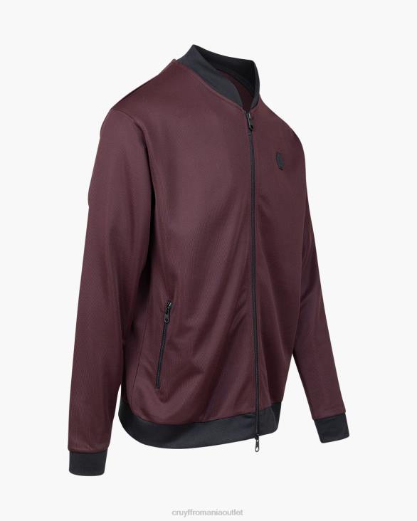ro Cruyff culebra bomber negru/maro ZBZ0403 bărbați sacou