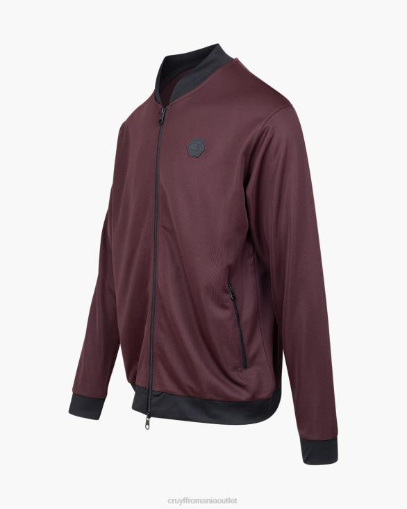 ro Cruyff culebra bomber negru/maro ZBZ0403 bărbați sacou