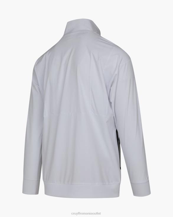 ro Cruyff dex track top alb ZBZ0159 bărbați sacou