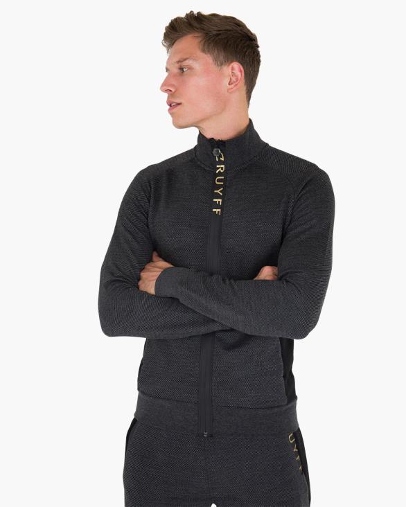 ro Cruyff emilio track top negru ZBZ0934 bărbați sacou