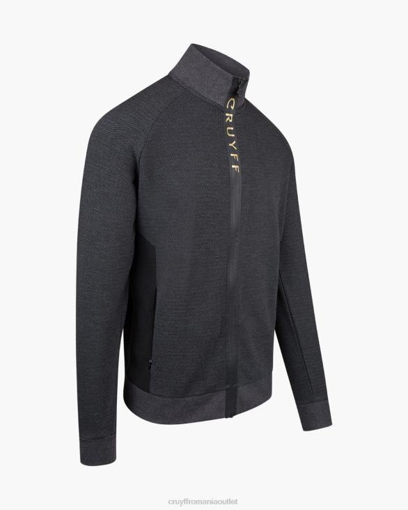 ro Cruyff emilio track top negru ZBZ0934 bărbați sacou