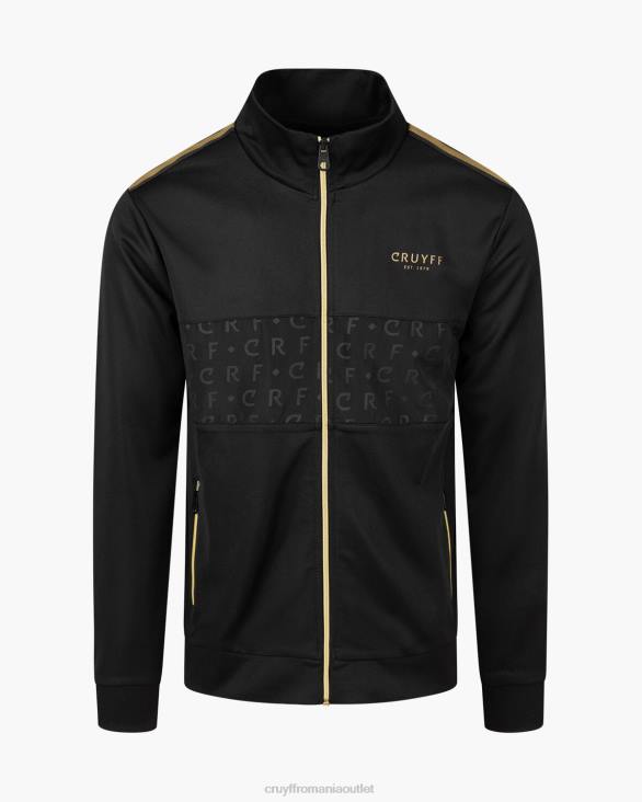 ro Cruyff gregory track top negru ZBZ033 bărbați sacou