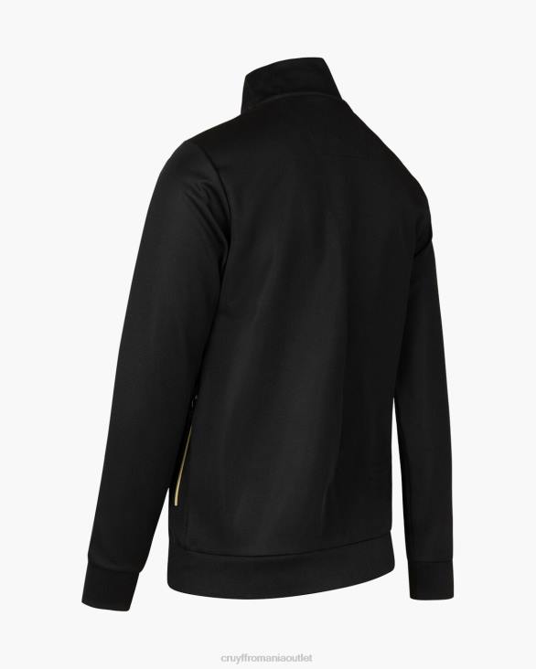 ro Cruyff gregory track top negru ZBZ033 bărbați sacou